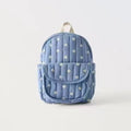 Mochila escolar infantil floral de margaritas